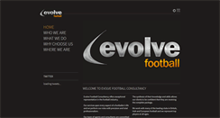 Desktop Screenshot of evolve-football.com